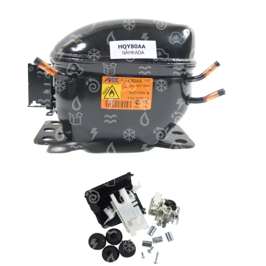 kompresor ACC HQY80AA, LBP - R600a, 220 - 240V, 50Hz